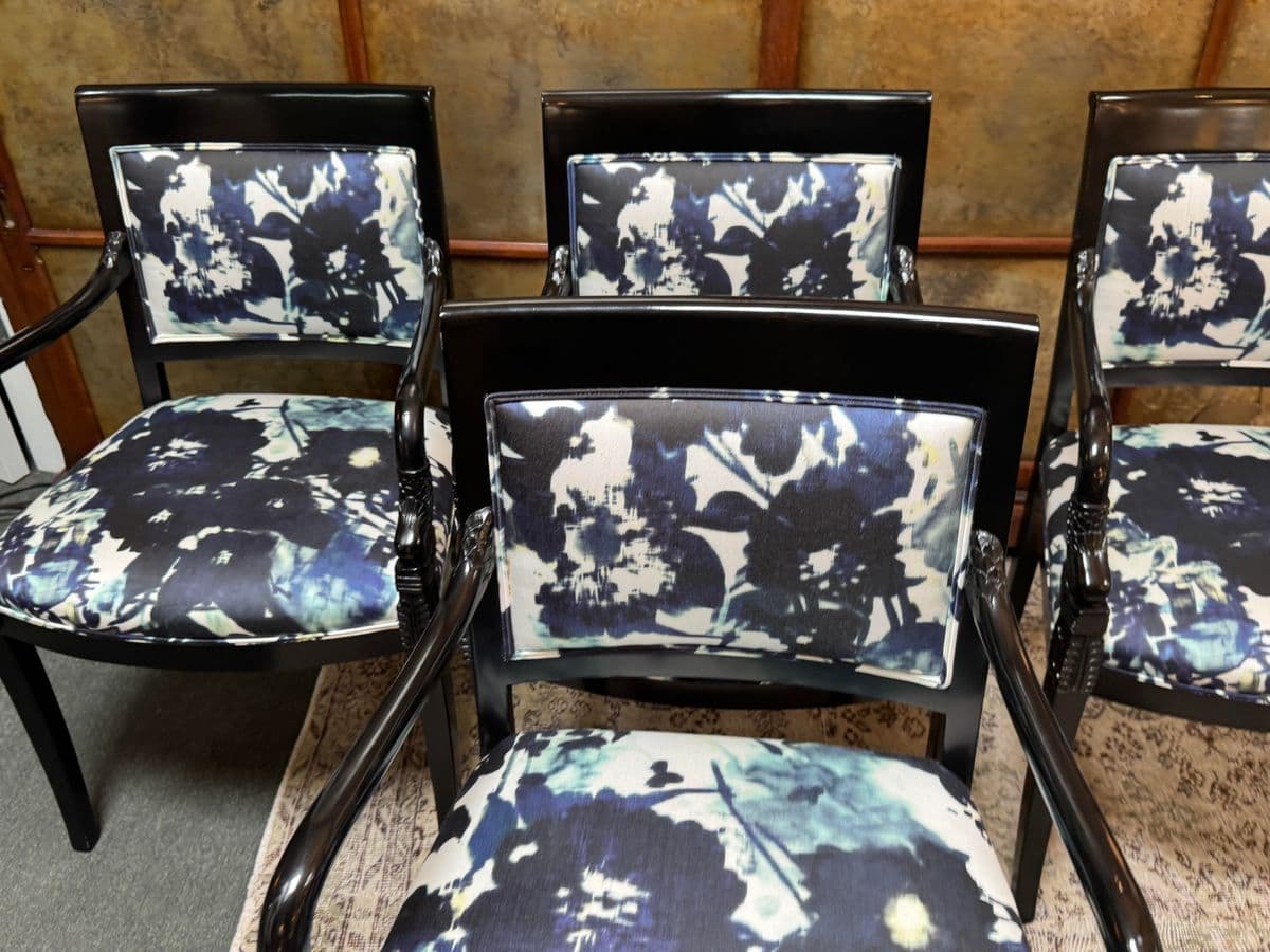 Roberto Barahona Bespoke Dining Room Chairs, Set of Four - Thumbnail 7