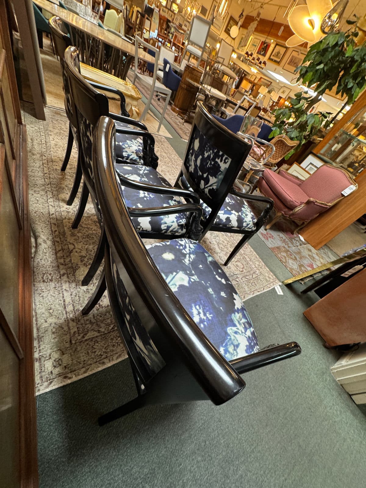 Roberto Barahona Bespoke Dining Room Chairs, Set of Four - Thumbnail 5