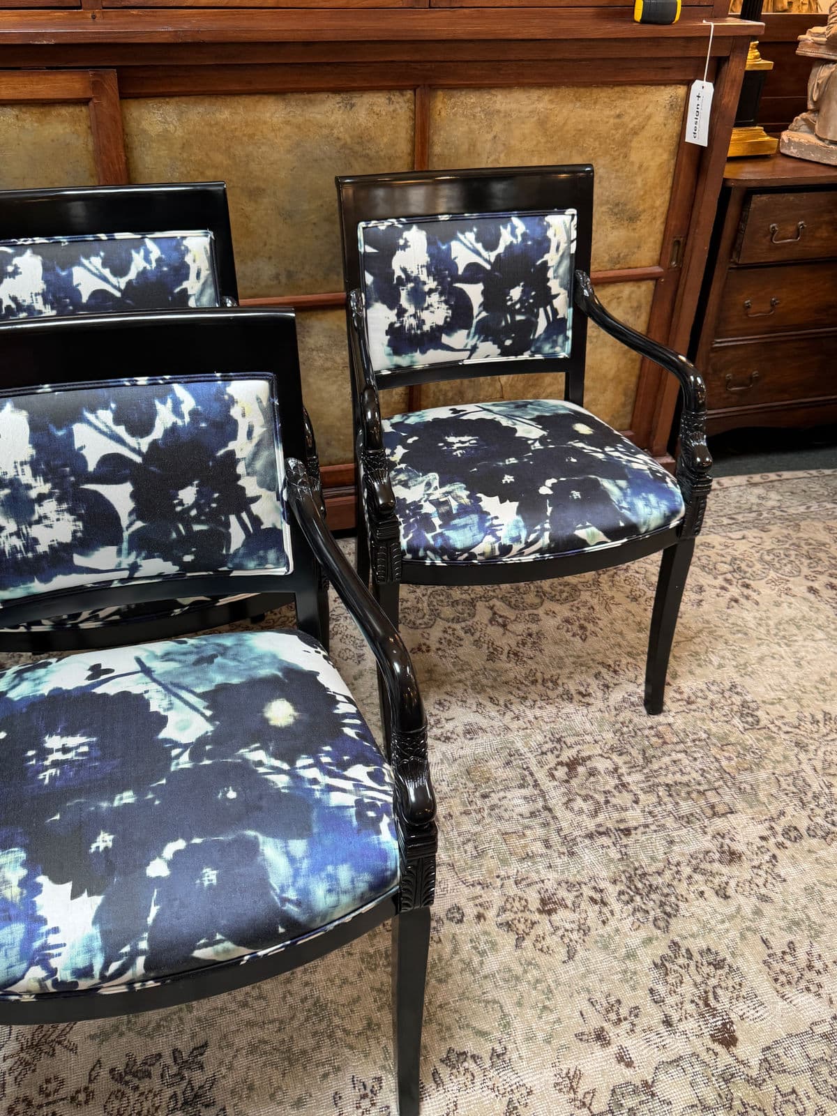 Roberto Barahona Bespoke Dining Room Chairs, Set of Four - Thumbnail 10