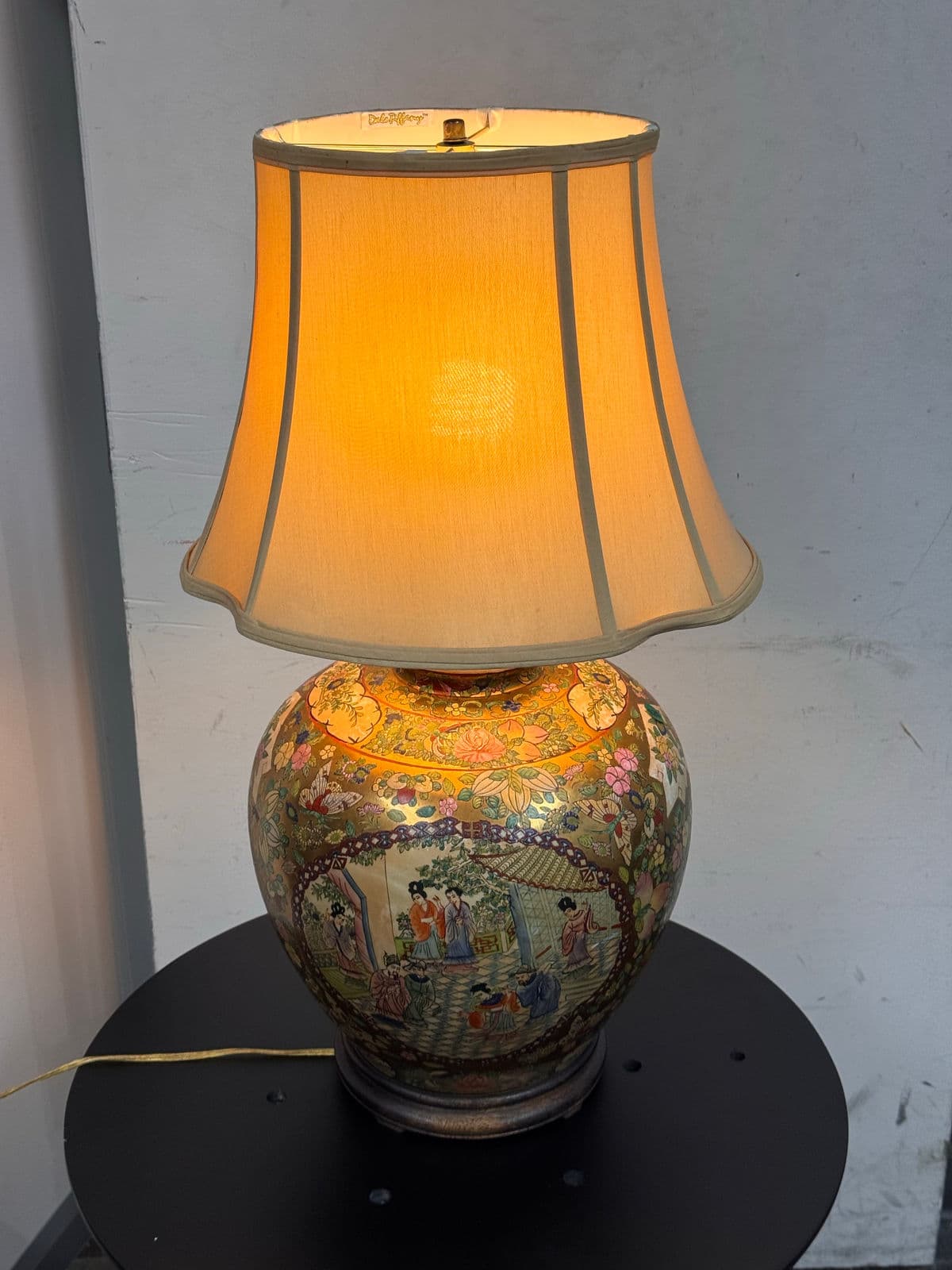Kalart Satsuma Style Porcelain Table Lamp - Thumbnail 13