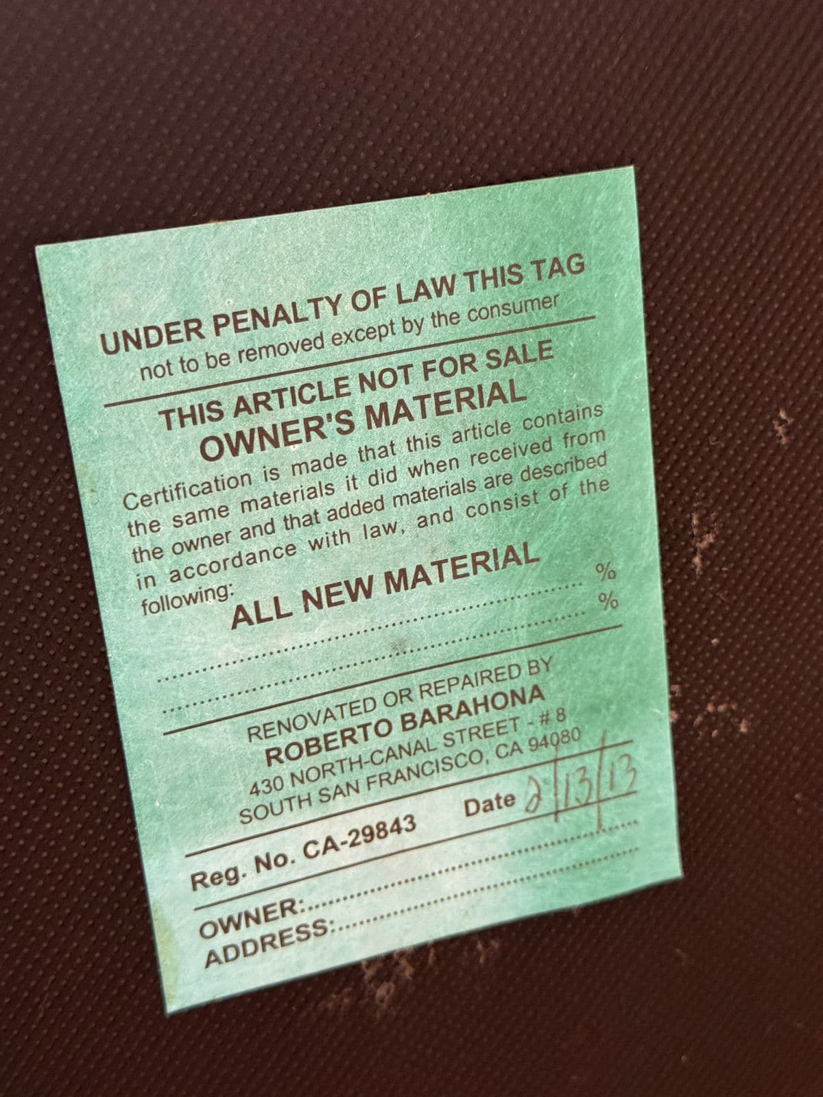 Roberto Barahona Bespoke Dining Room Chairs, Set of Four - Thumbnail 13