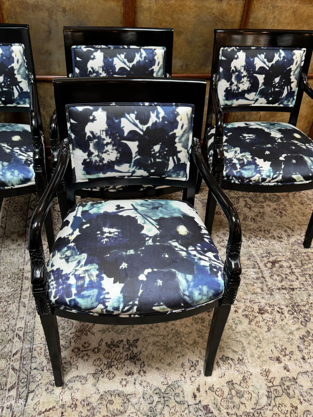 Roberto Barahona Bespoke Dining Room Chairs, Set of Four - Thumbnail 11