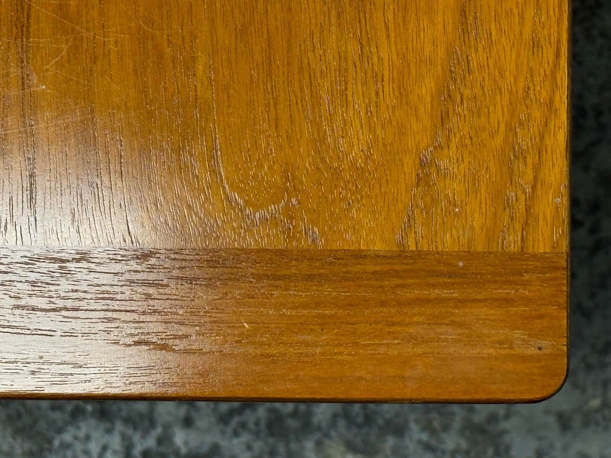 Norwegian Square Side Table, Mid 20th Century - Thumbnail 8