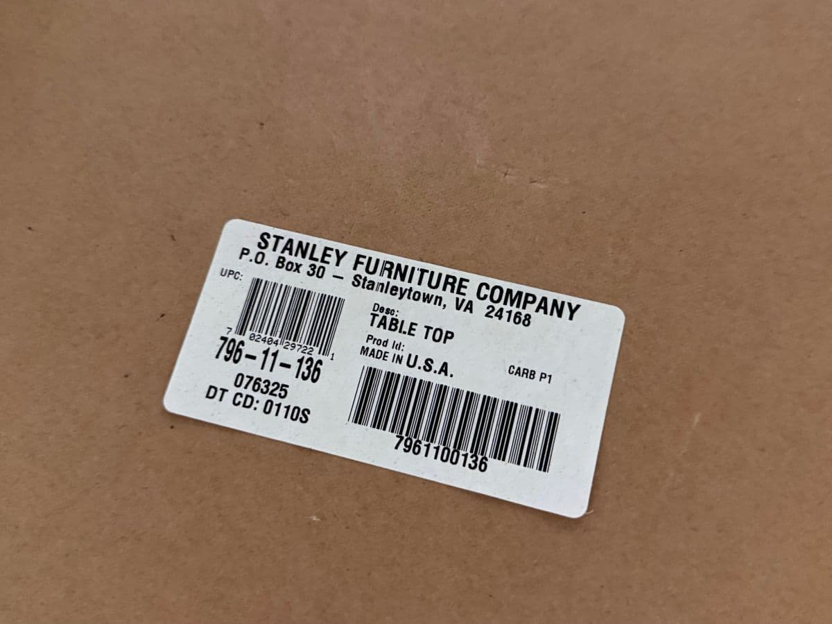 Stanley Furniture Trestle Extension Dining Table - Thumbnail 9