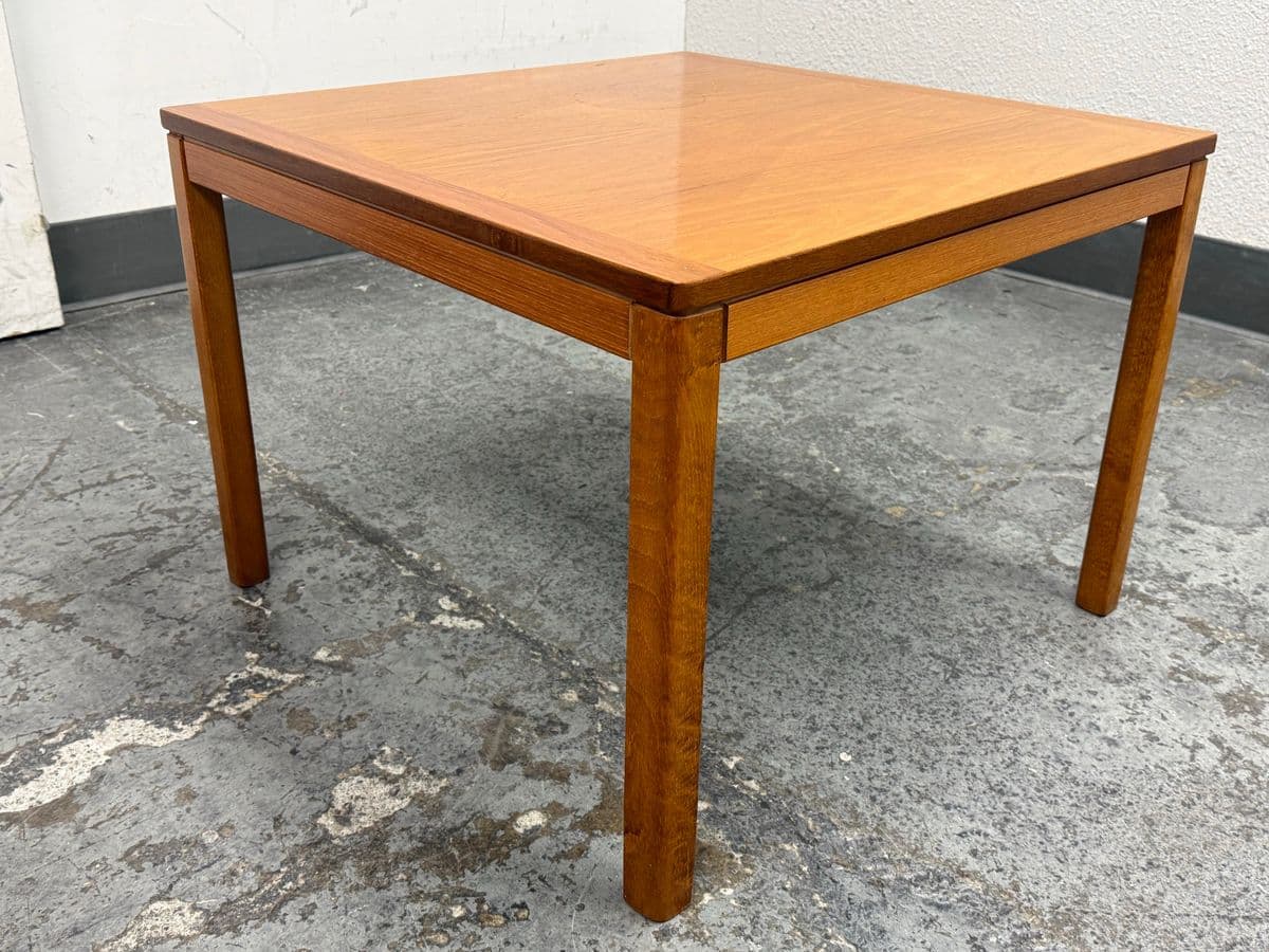 Norwegian Square Side Table, Mid 20th Century - Thumbnail 4