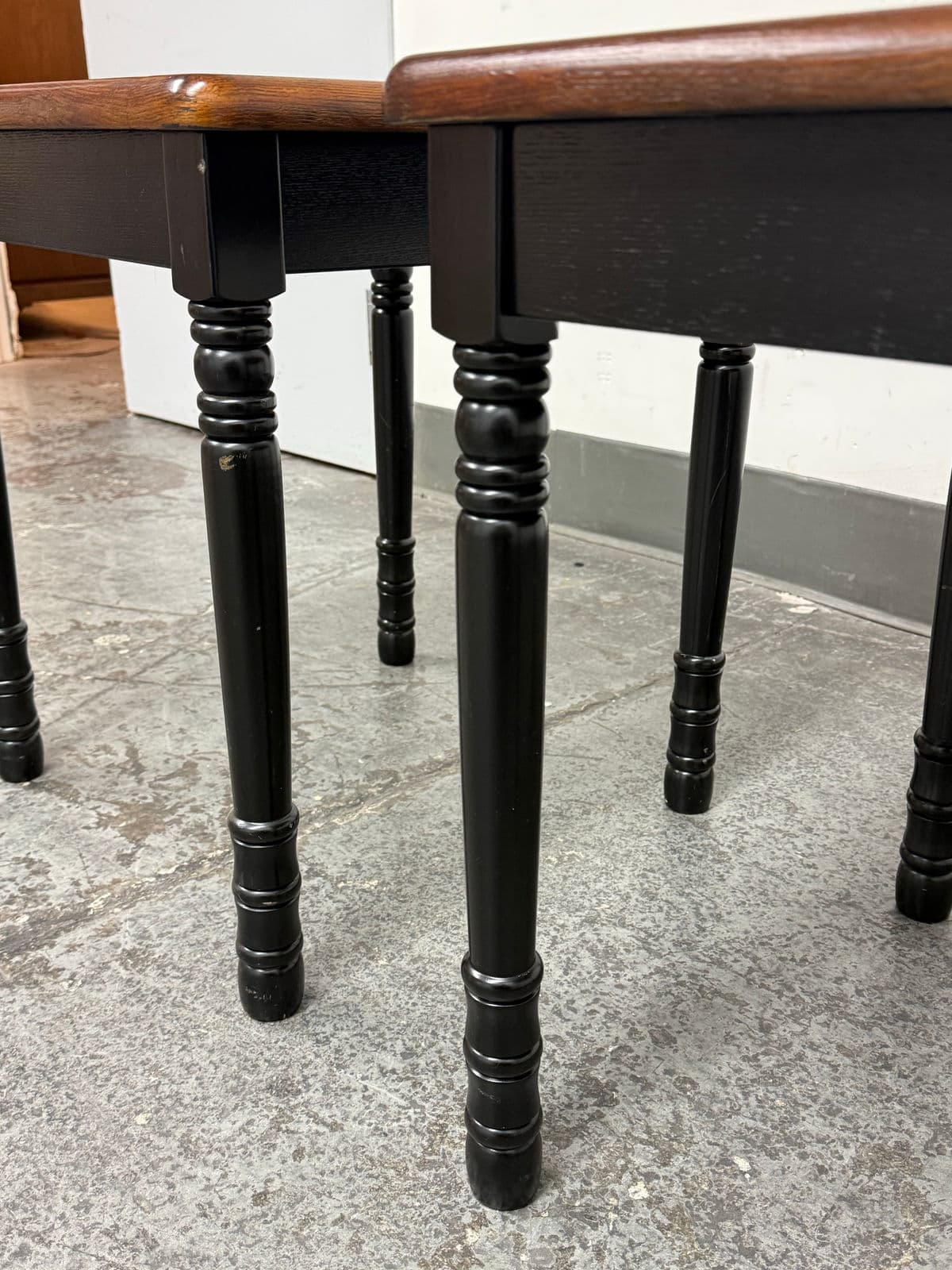 Two-Tone Side Tables, Vintage Pair - Thumbnail 9