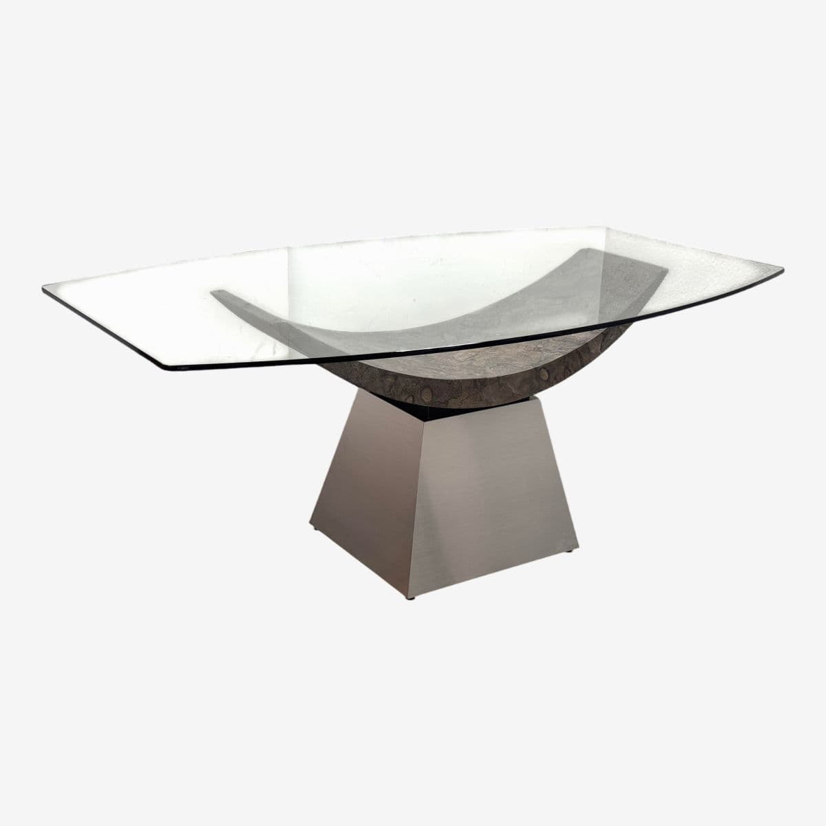 Italian Bespoke Dining Table, Vintage - Image 1