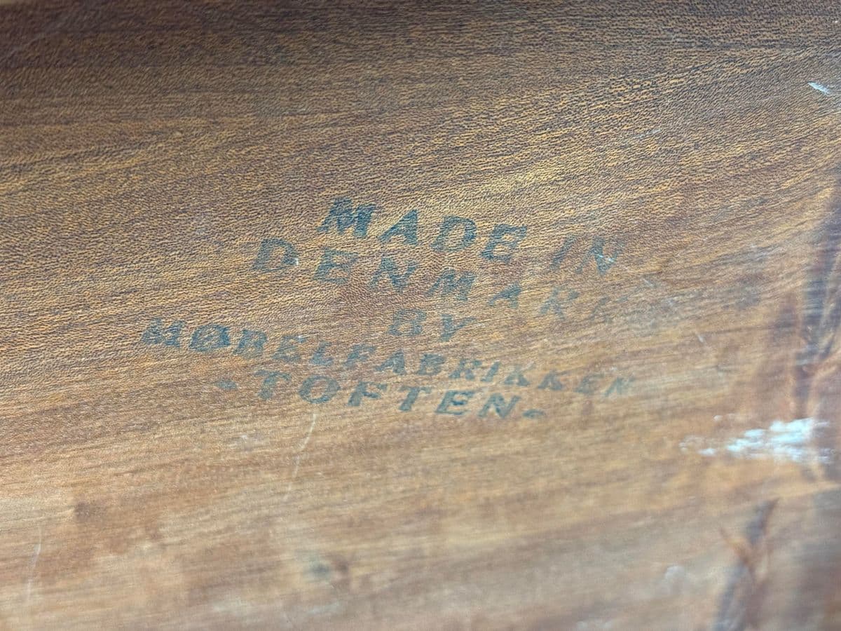 Mobelfabrikken Toften Furniture Side Table, Mid 20th Century - Thumbnail 13
