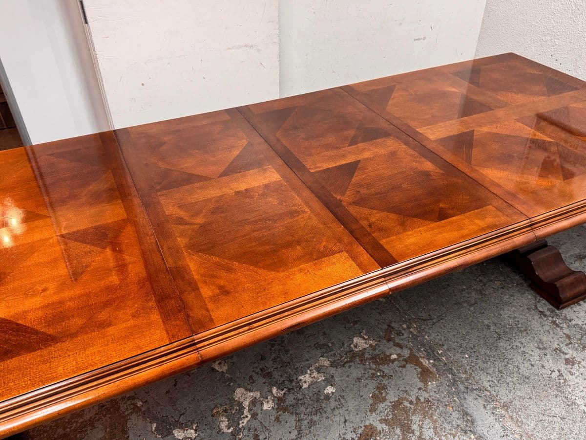 Stanley Furniture Trestle Extension Dining Table - Thumbnail 11