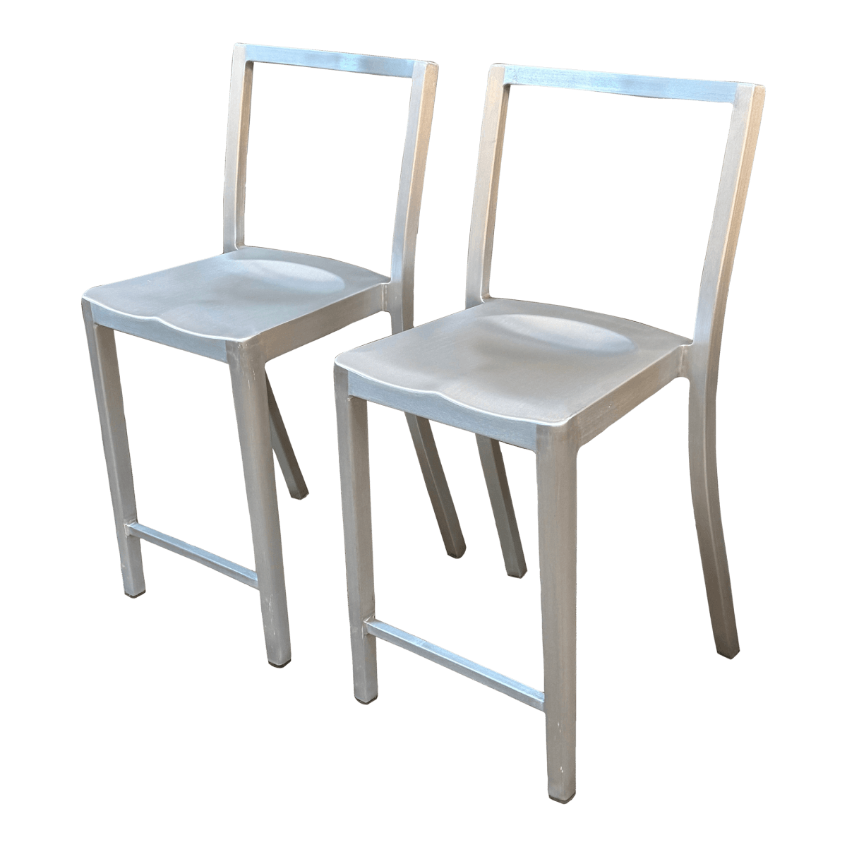 Philippe Starck for Emeco Icon Counter Stools, Pair - Thumbnail 2