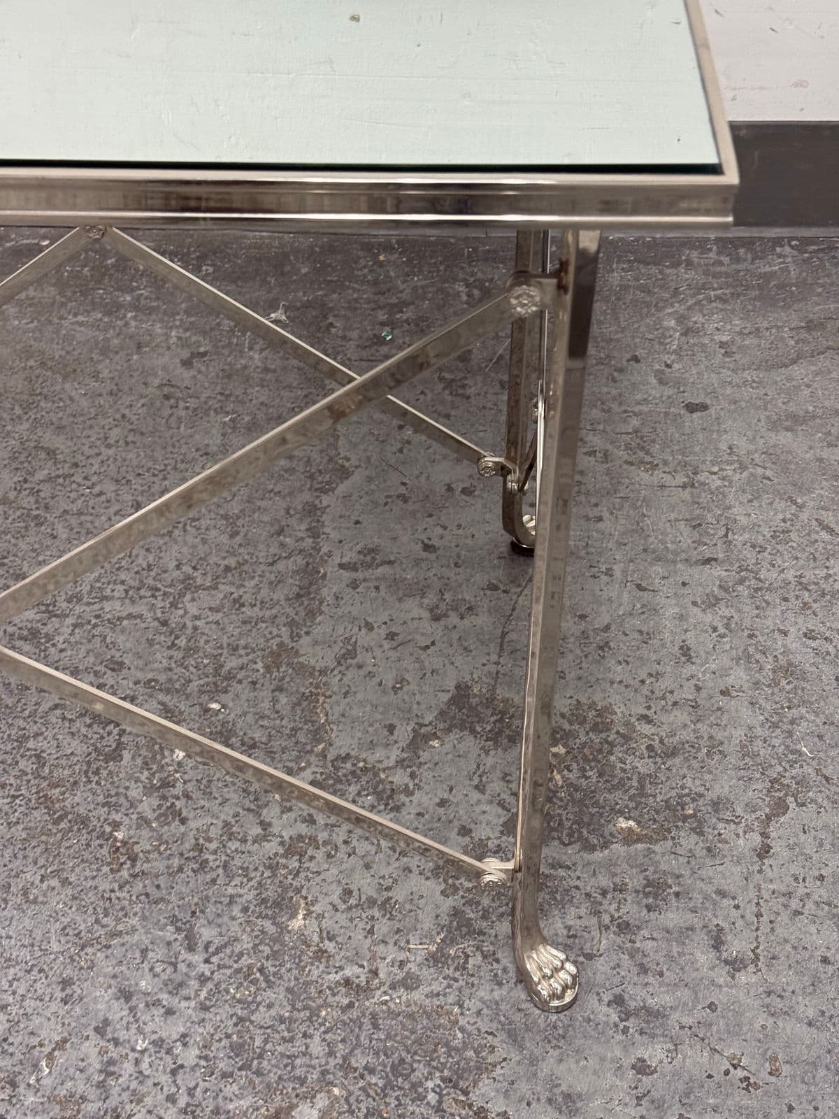 Directoire Rectangular Mirrored Side Table - Thumbnail 9