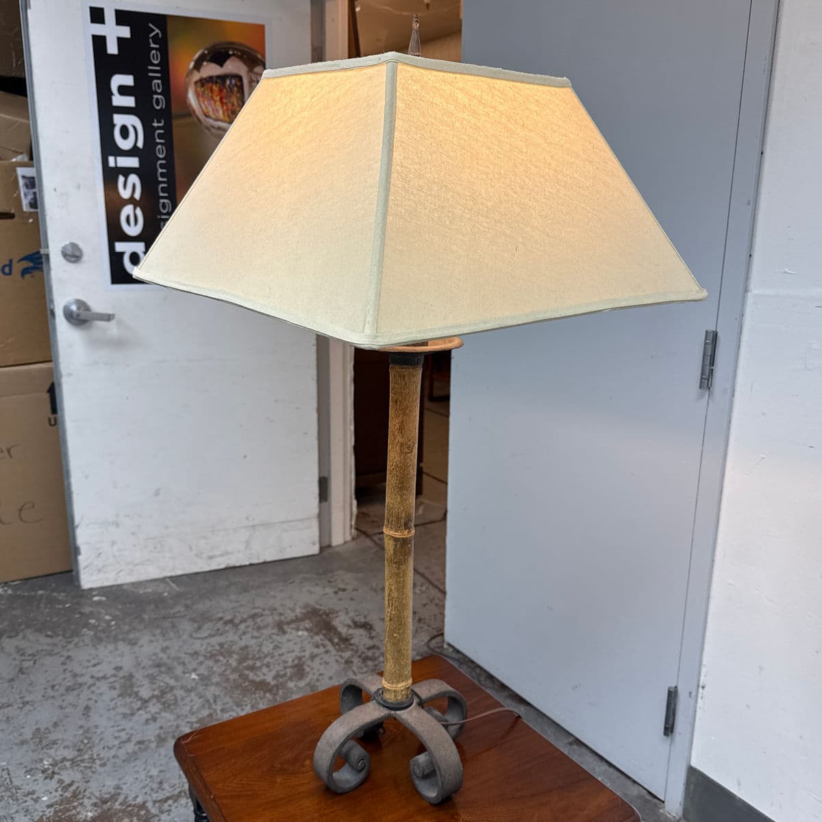 Hollywood Regency Bamboo Form Table Lamp - Thumbnail 5