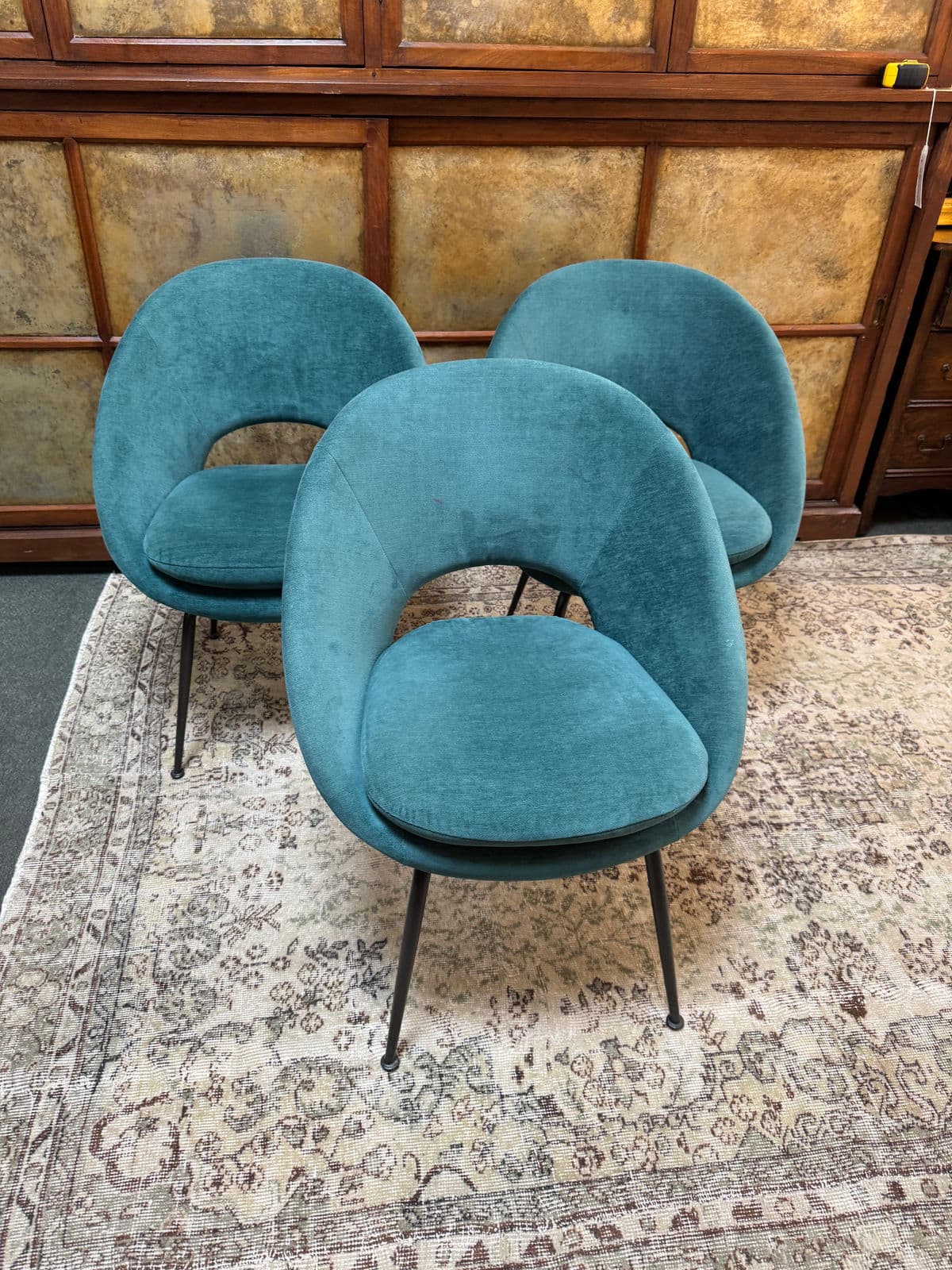 West Elm Orb Dining Chairs, Set of Three - Thumbnail 3