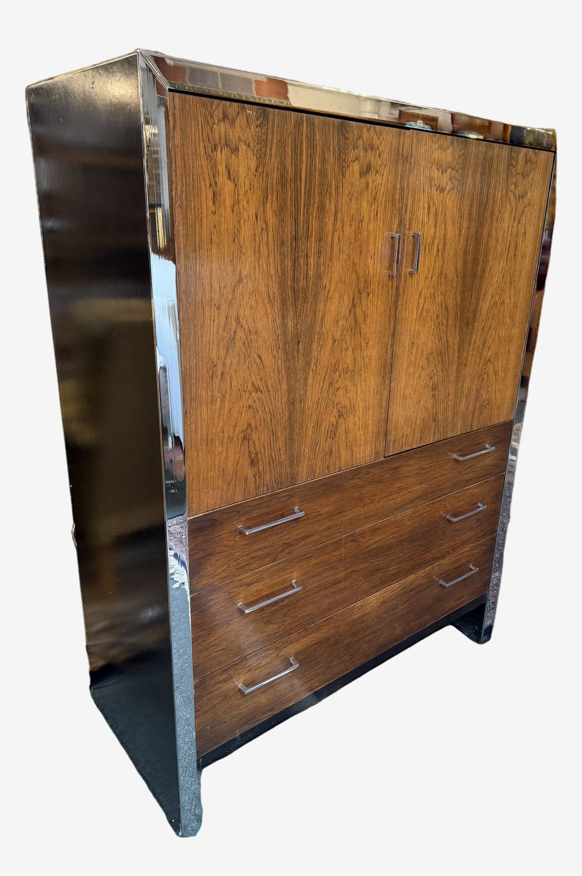 Milo Baughman for John Stuart Mid Century Gentleman Dresser - Image 1