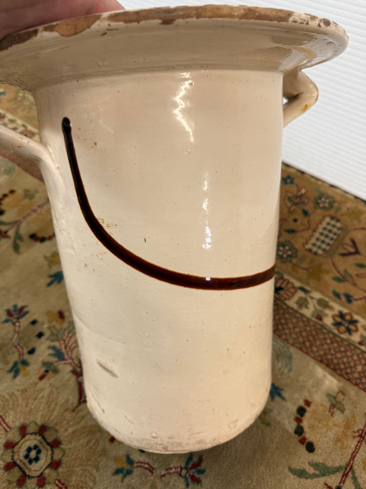 Faux Fig Tree in Ceramic Pot - Thumbnail 6