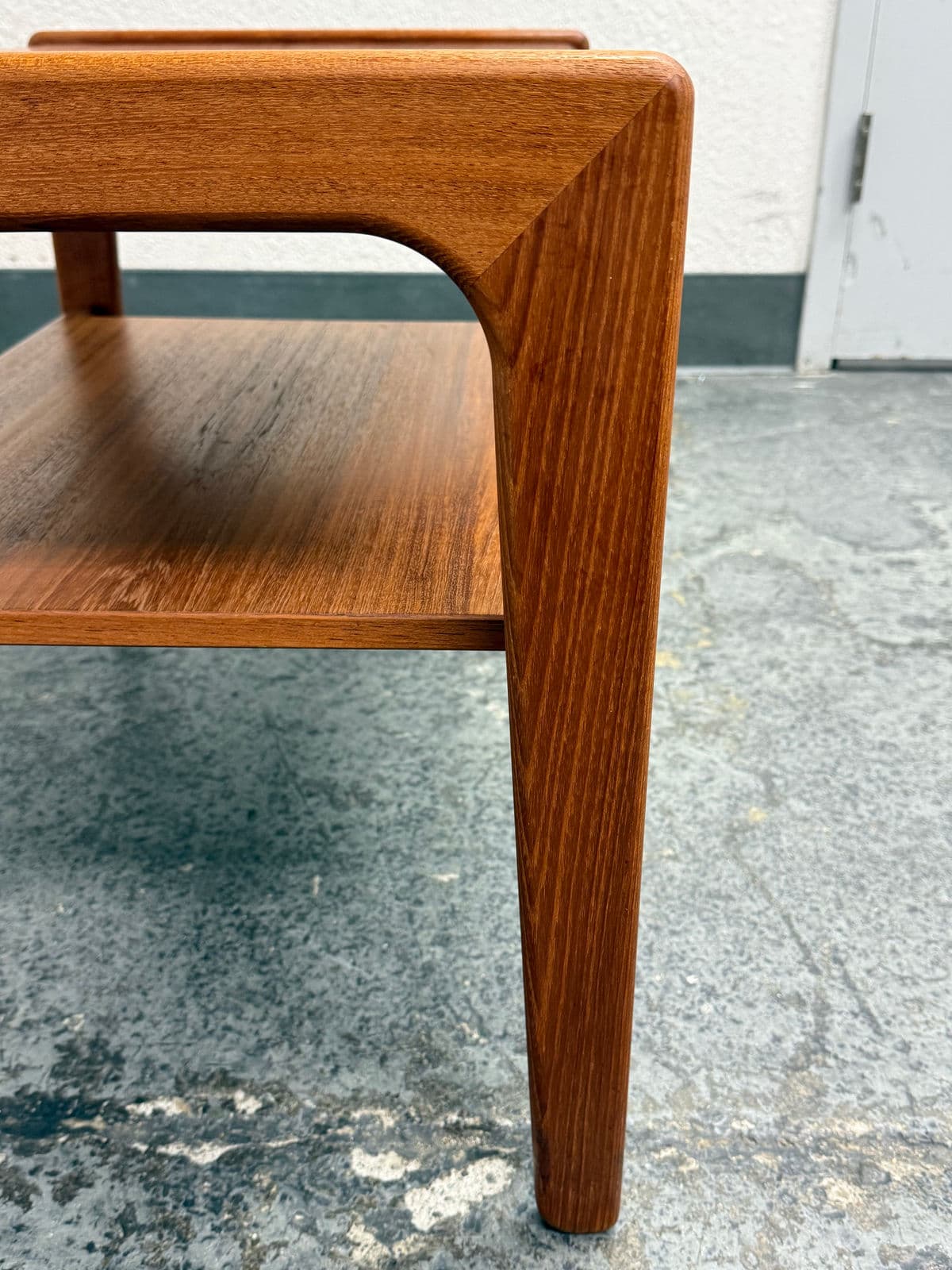 Salin Nyborg Teak Two Tiered Side Table, Mid 20th Century - Thumbnail 8