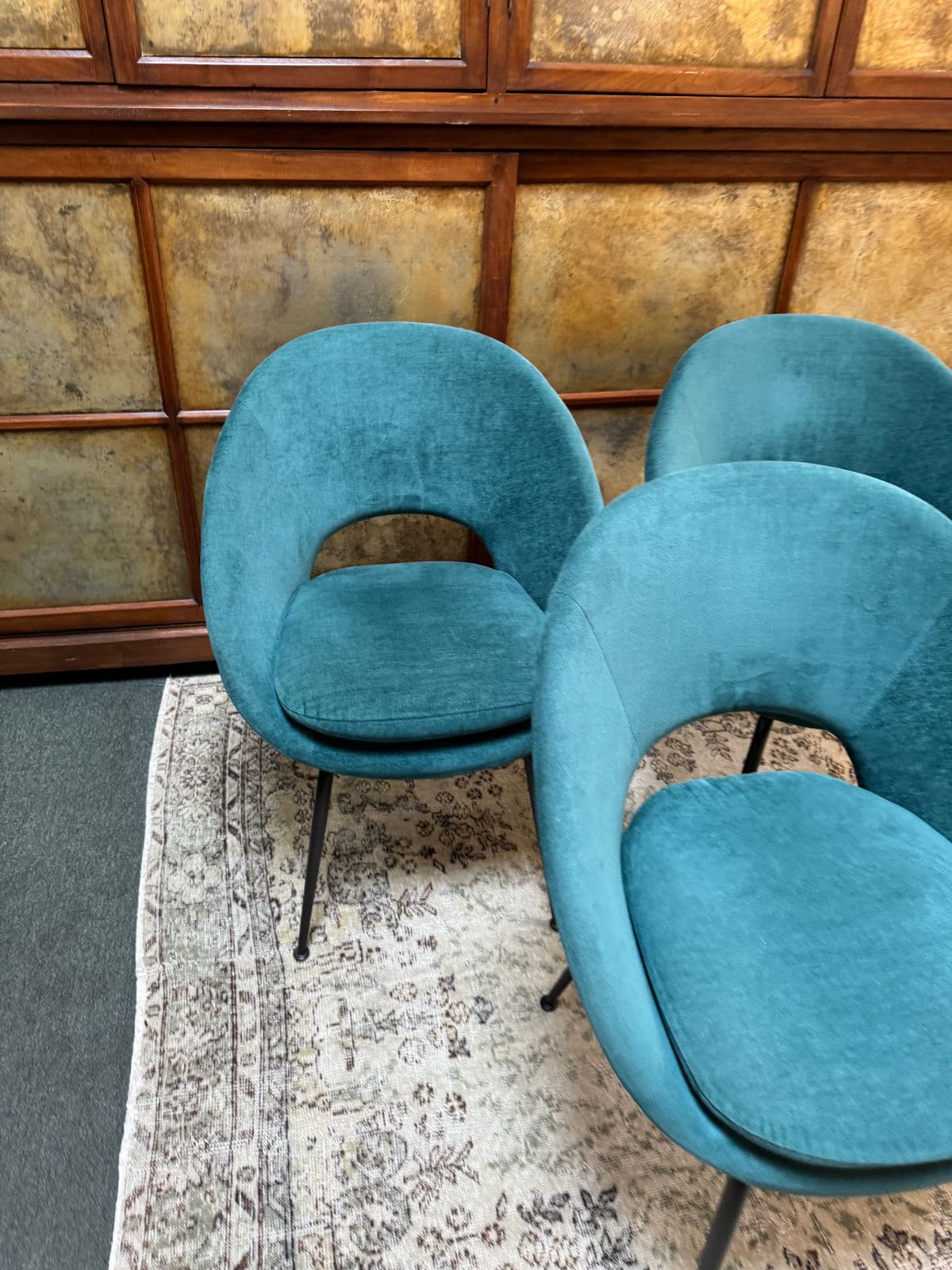 West Elm Orb Dining Chairs, Set of Three - Thumbnail 12