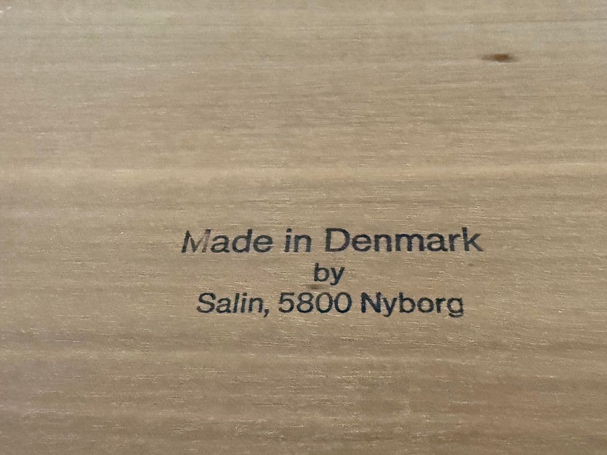 Salin Nyborg Teak Two Tiered Side Table, Mid 20th Century - Thumbnail 13