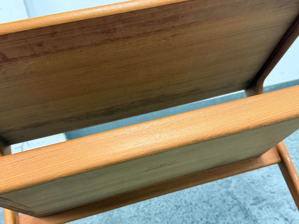 Salin Nyborg Teak Two Tiered Side Table, Mid 20th Century - Thumbnail 12