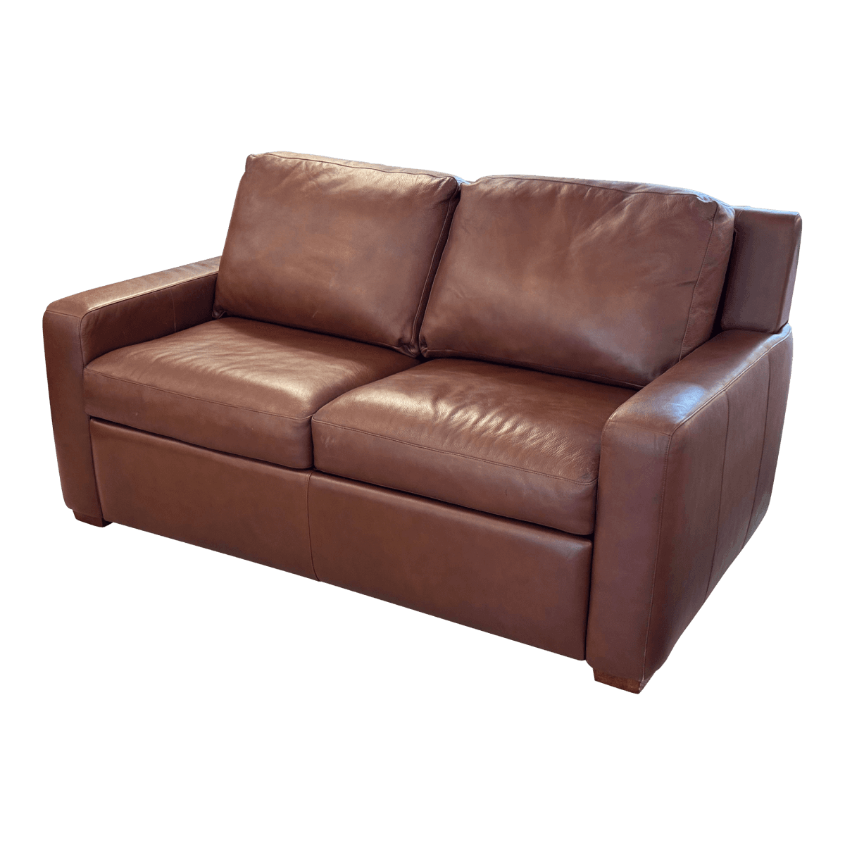 American Leather Lisbon Sleeper Sofa, Mont Blanc Leather - Thumbnail 2