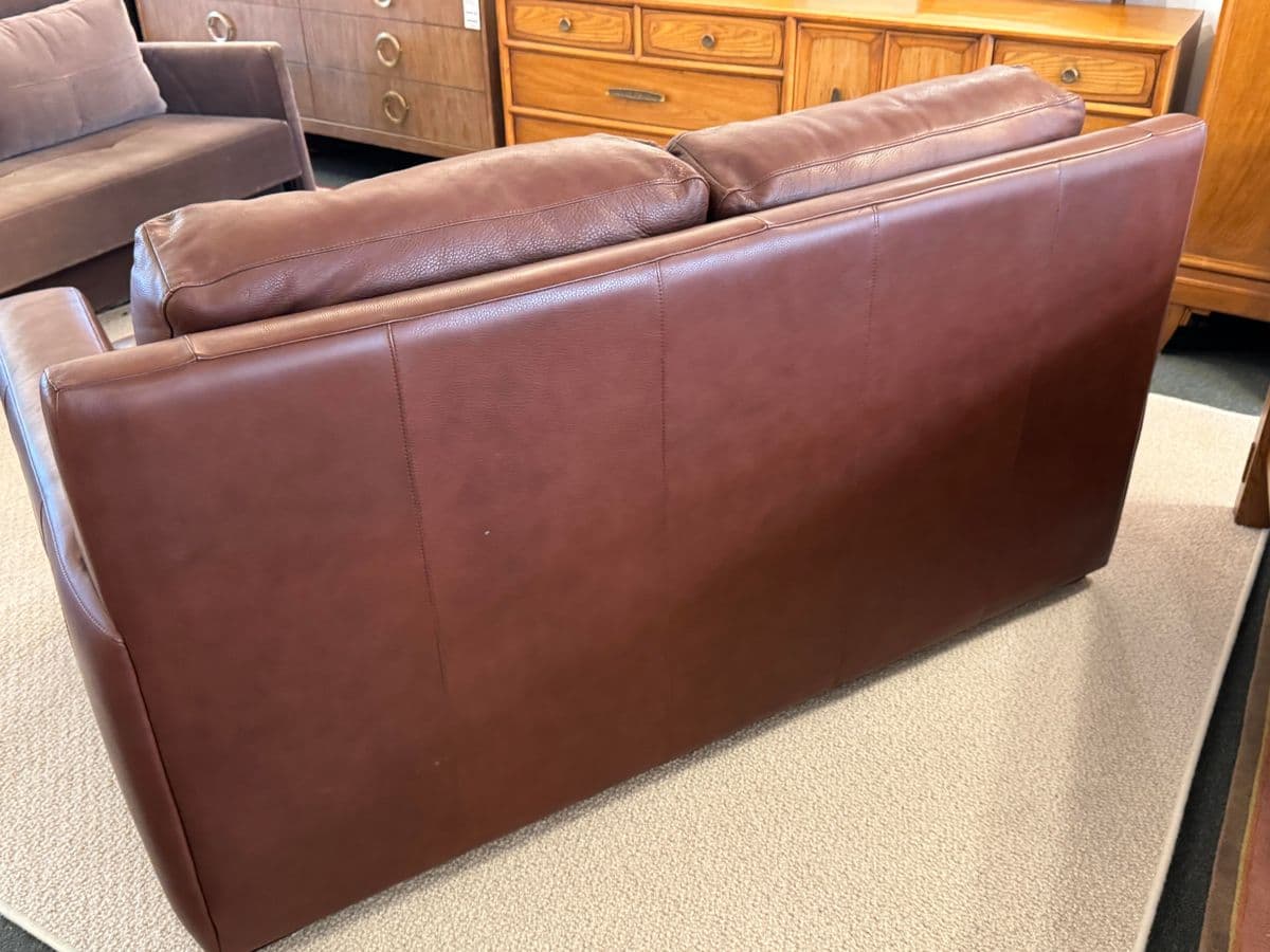 American Leather Lisbon Sleeper Sofa, Mont Blanc Leather - Thumbnail 7