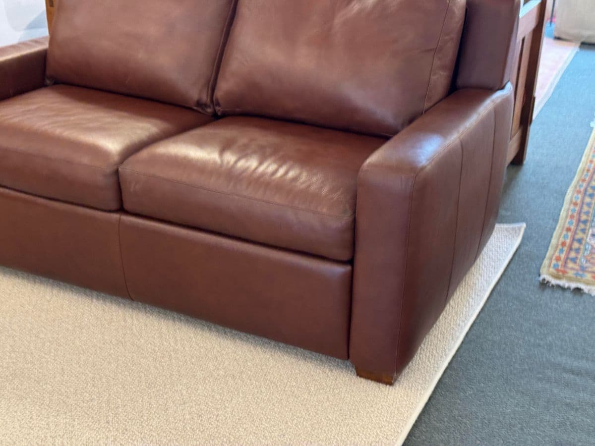 American Leather Lisbon Sleeper Sofa, Mont Blanc Leather - Thumbnail 9
