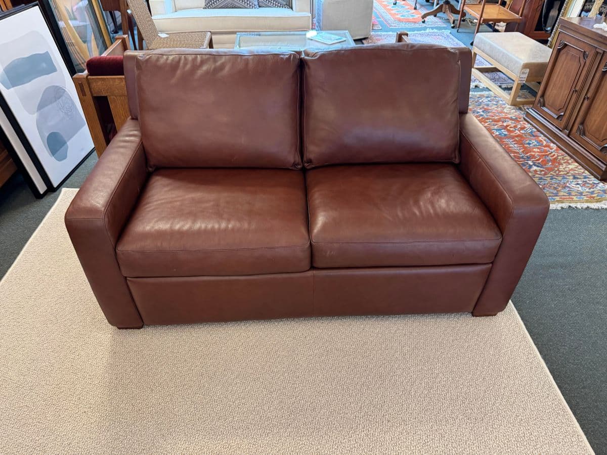 American Leather Lisbon Sleeper Sofa, Mont Blanc Leather - Thumbnail 8
