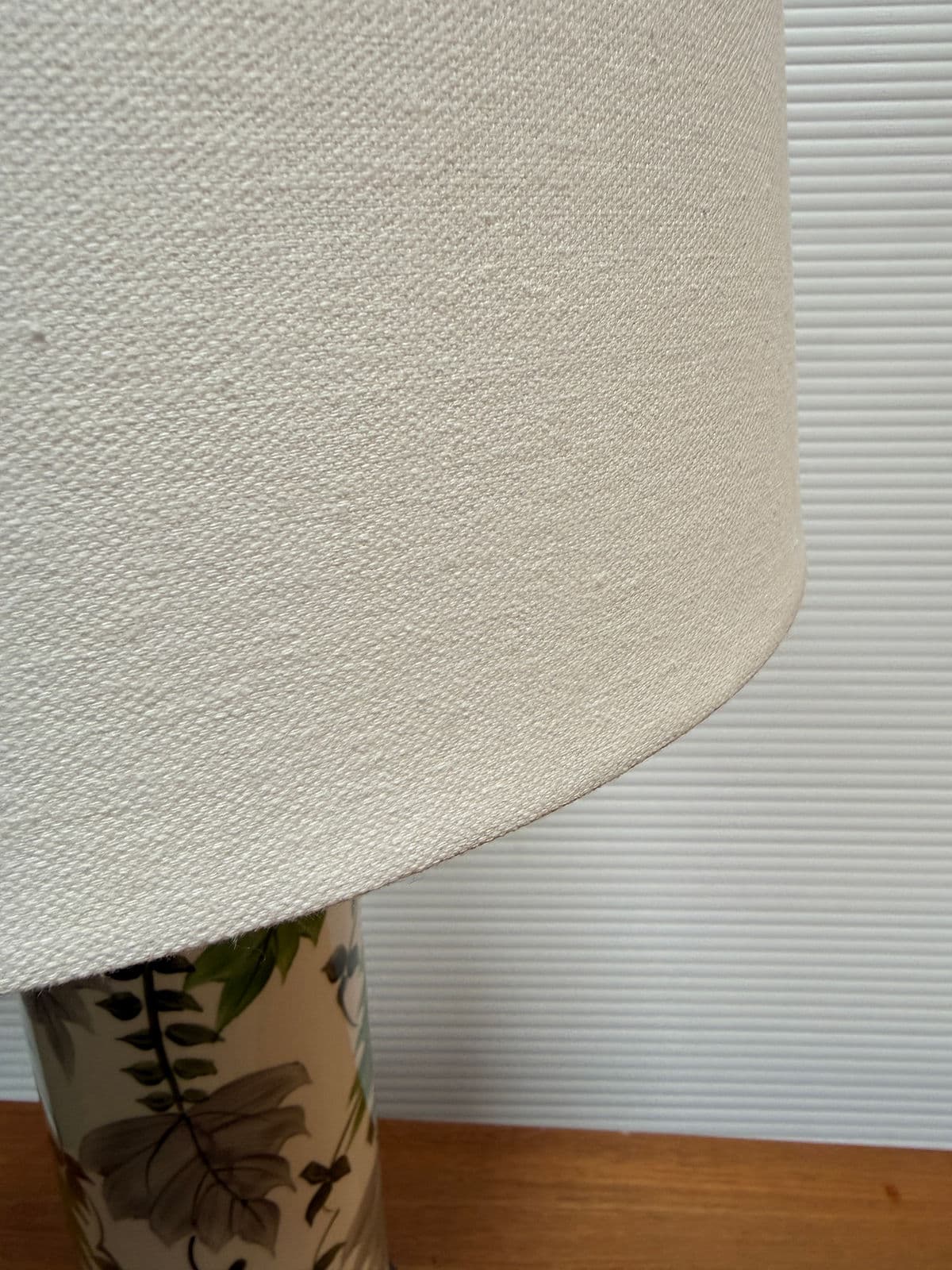 Orlando Pottery Hand Painted Leaf Table Lamp - Thumbnail 8