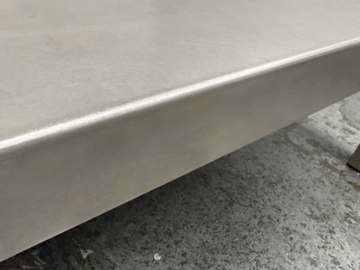 Maria Pergay Style French Stainless Steel Coffee Table - Thumbnail 12