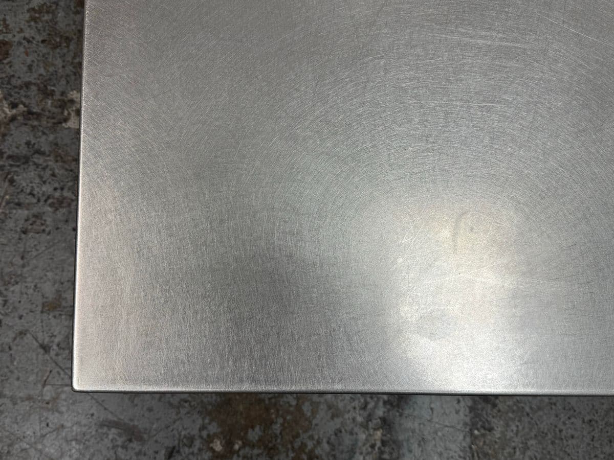 Maria Pergay Style French Stainless Steel Coffee Table - Thumbnail 11