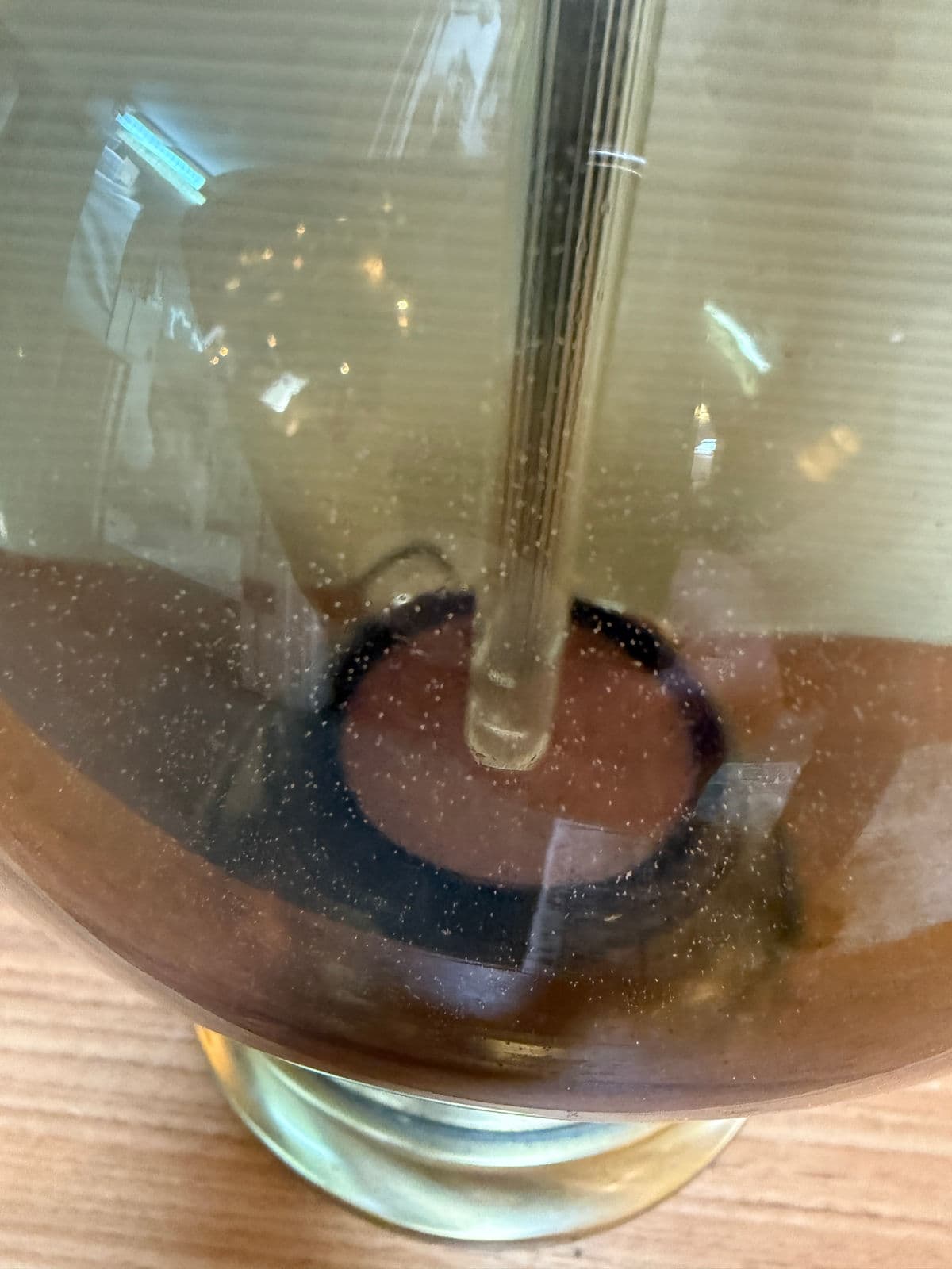 Mid 20th Century Glass Table Lamp - Thumbnail 11