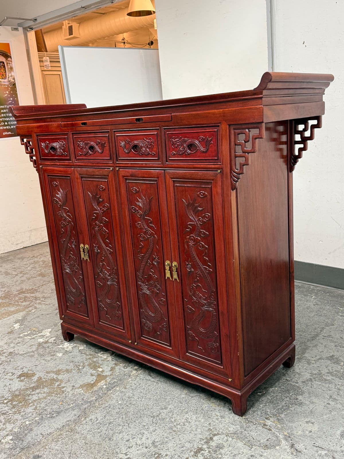 Asian Rosewood Cabinet - Thumbnail 4