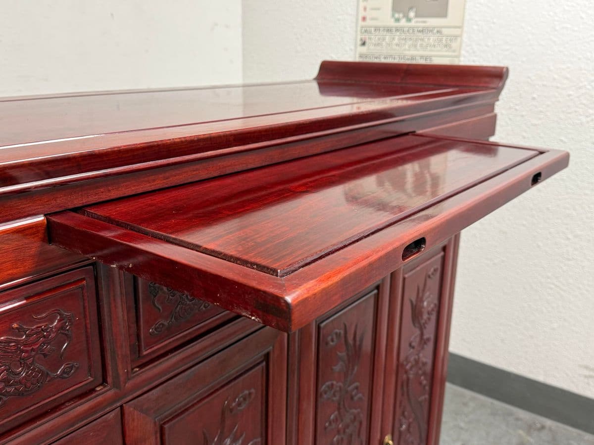 Asian Rosewood Cabinet - Thumbnail 7