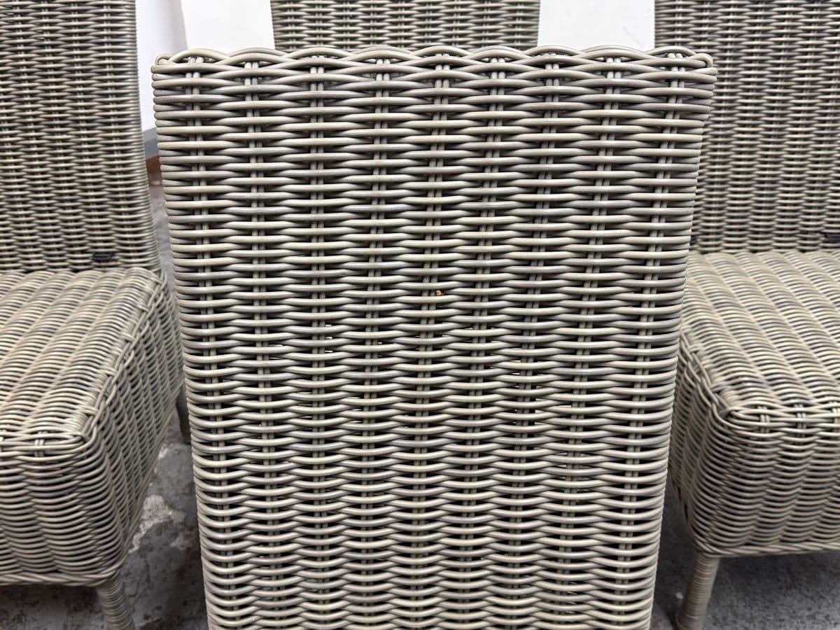 Pottery Barn Huntington Outdoor Dining Chairs + Cushion Covers, Set of Four - Thumbnail 8