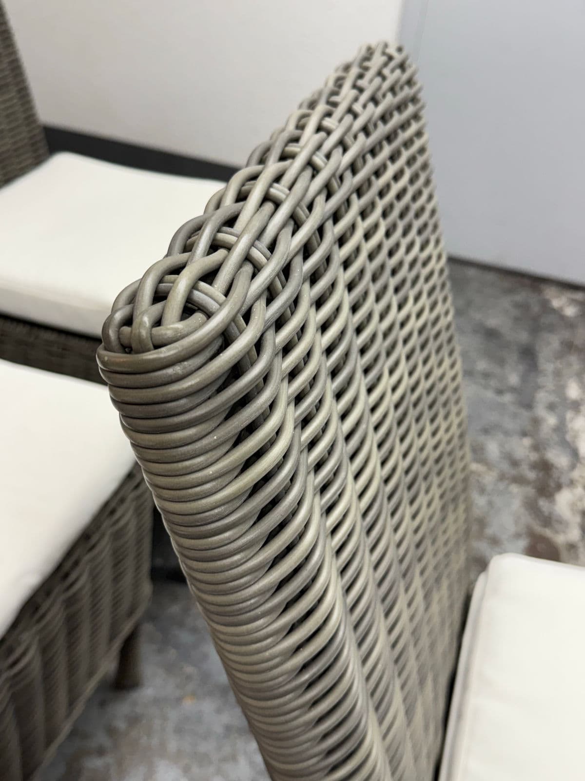 Pottery Barn Huntington Outdoor Dining Chairs + Cushion Covers, Set of Four - Thumbnail 9