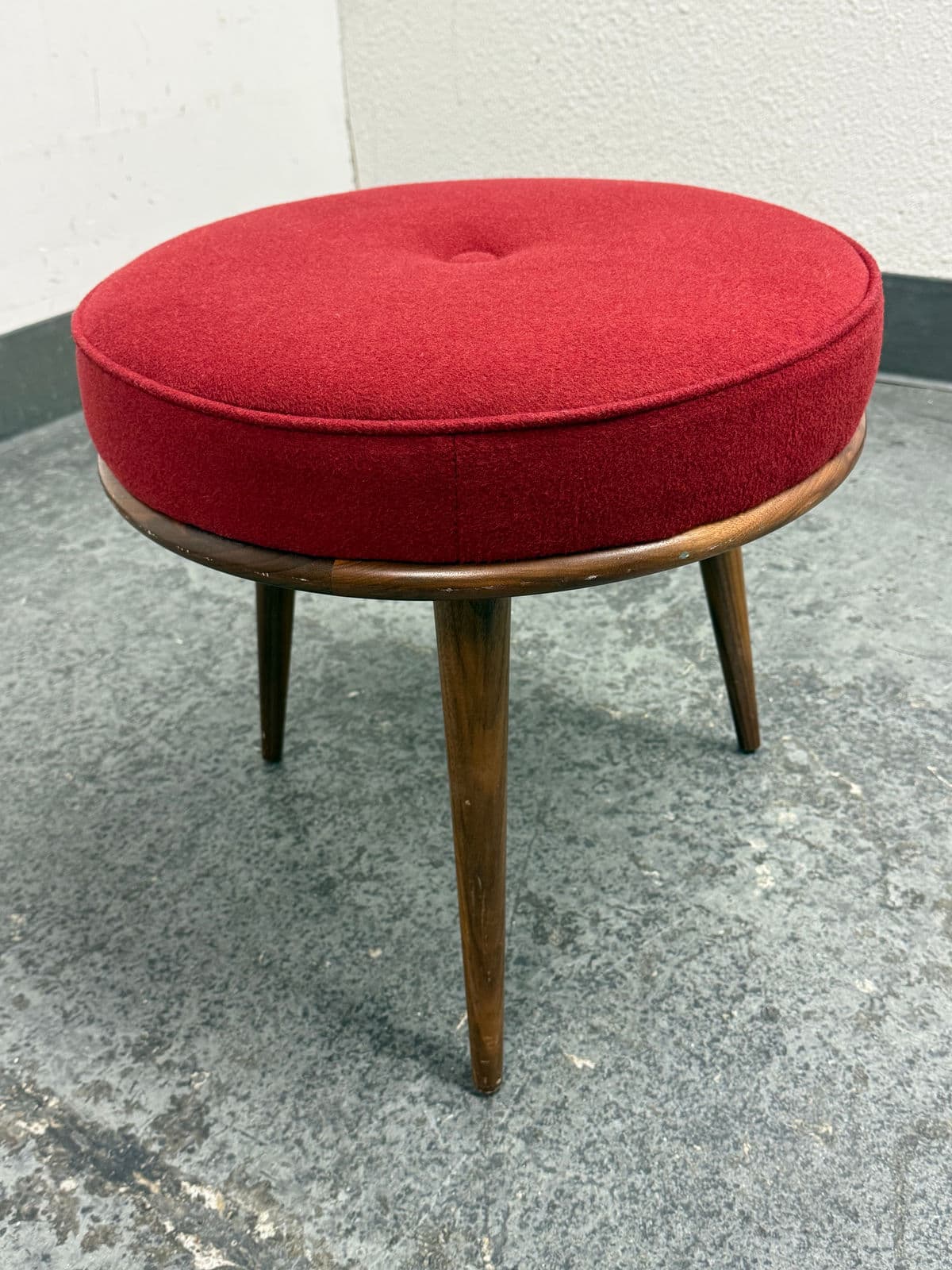 Room & Board Murphy Stool Walnut + Upholstery - Thumbnail 4