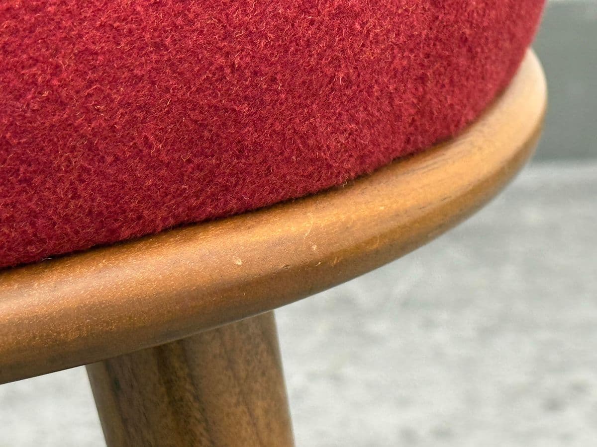 Room & Board Murphy Stool Walnut + Upholstery - Thumbnail 8