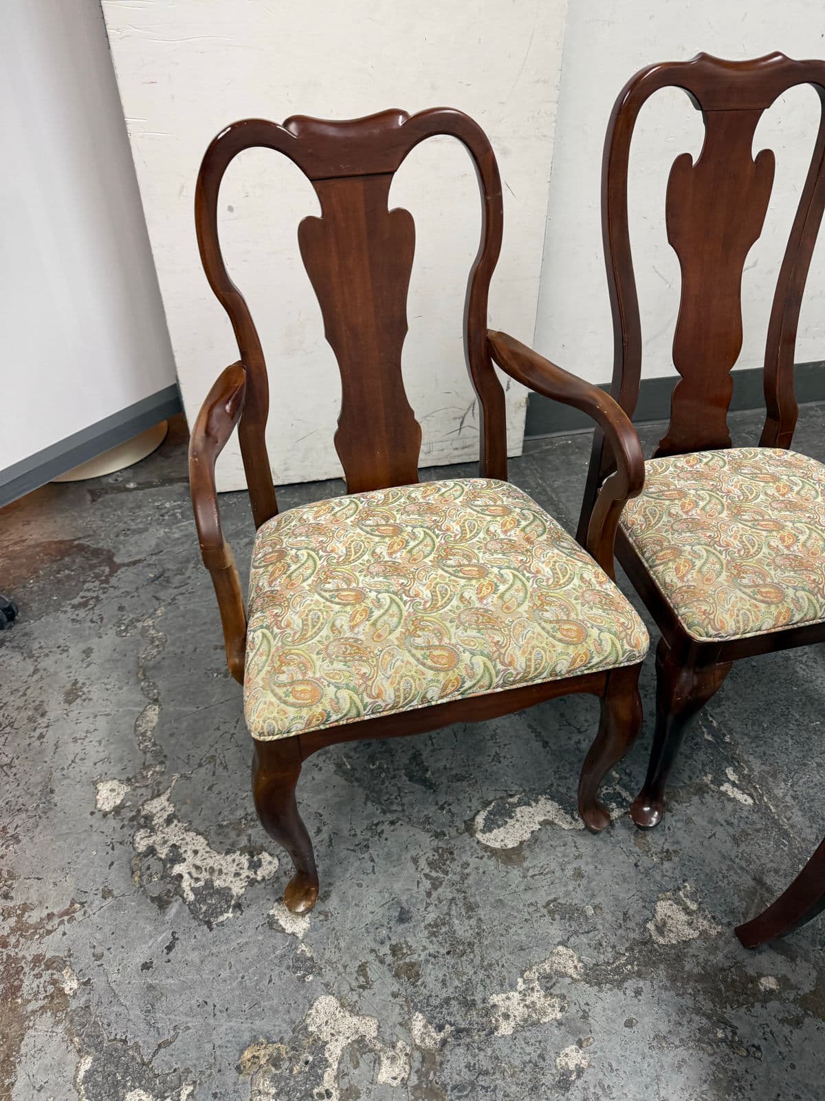 Davis Cabinet Company Colonial Dining Chairs, Vintage Set of Four - Thumbnail 9