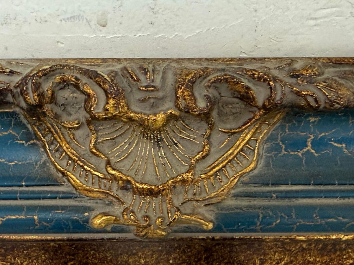 Rococo Gilt Frame Wall Mirror, Vintage - Thumbnail 6