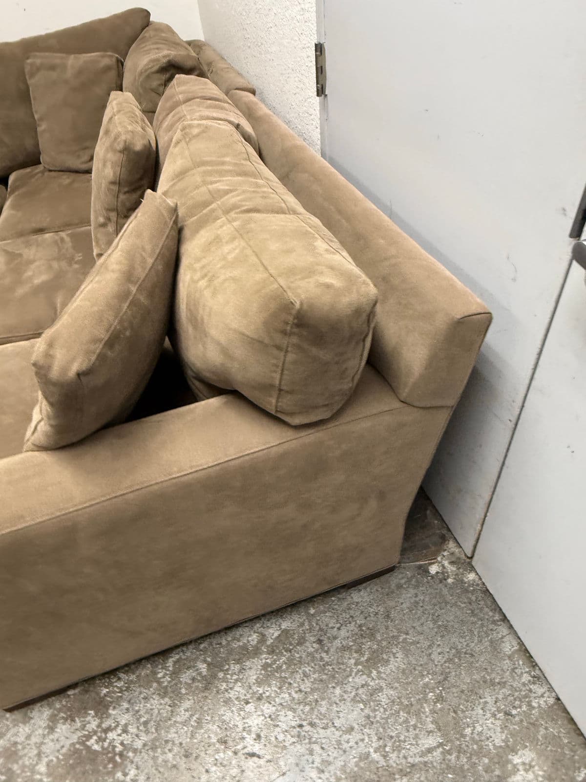 Crate & Barrel Axis Sofa + Chaise Sectional - Thumbnail 7