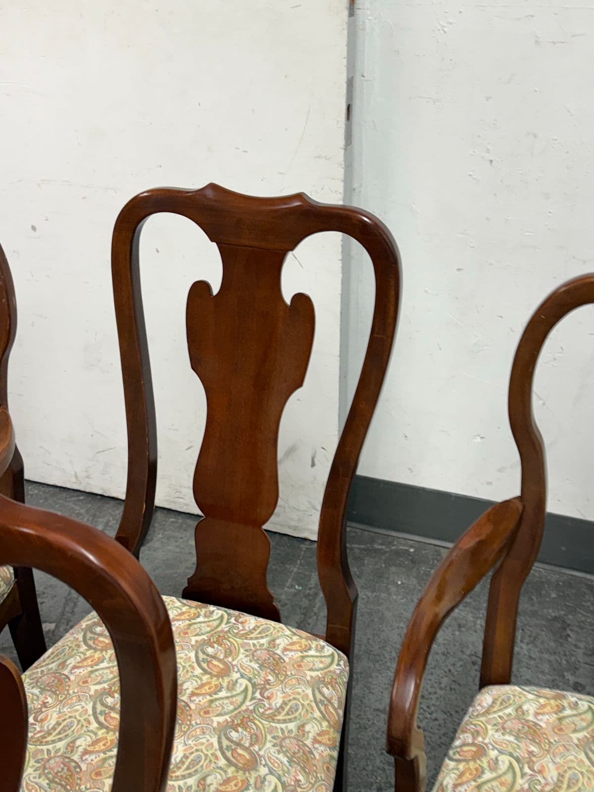 Davis Cabinet Company Colonial Dining Chairs, Vintage Set of Four - Thumbnail 5