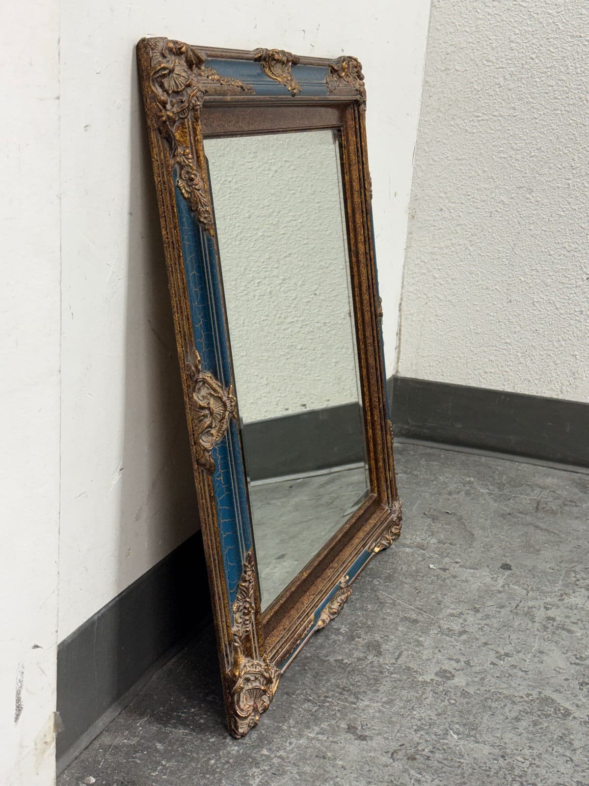 Rococo Gilt Frame Wall Mirror, Vintage - Thumbnail 5