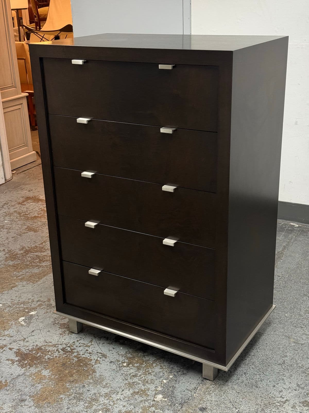 Traylor & Co. Bespoke Contemporary Five Drawer Dresser - Thumbnail 9