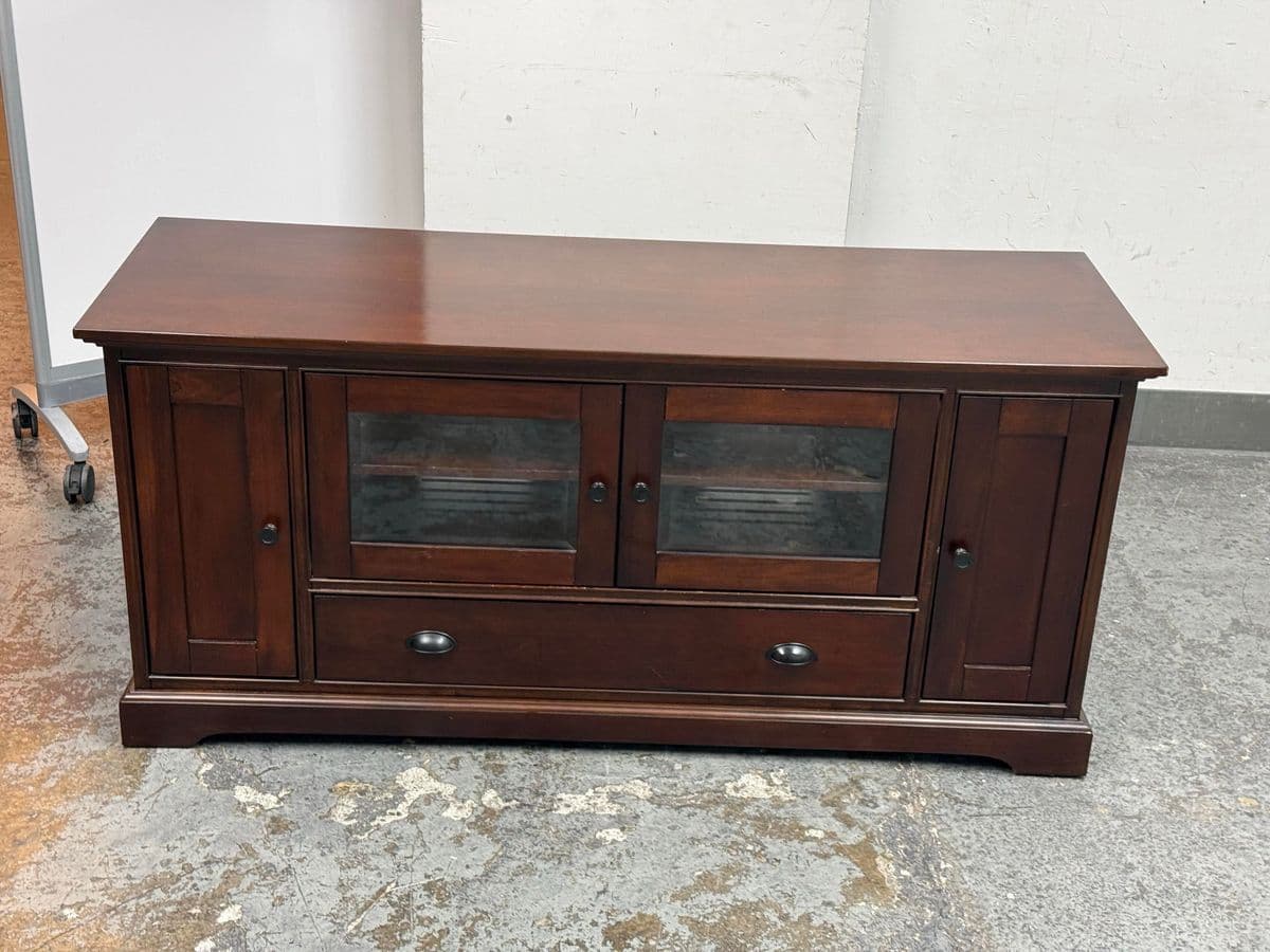Crosley Furniture Lafayette Mahogany Media Cabinet - Thumbnail 4