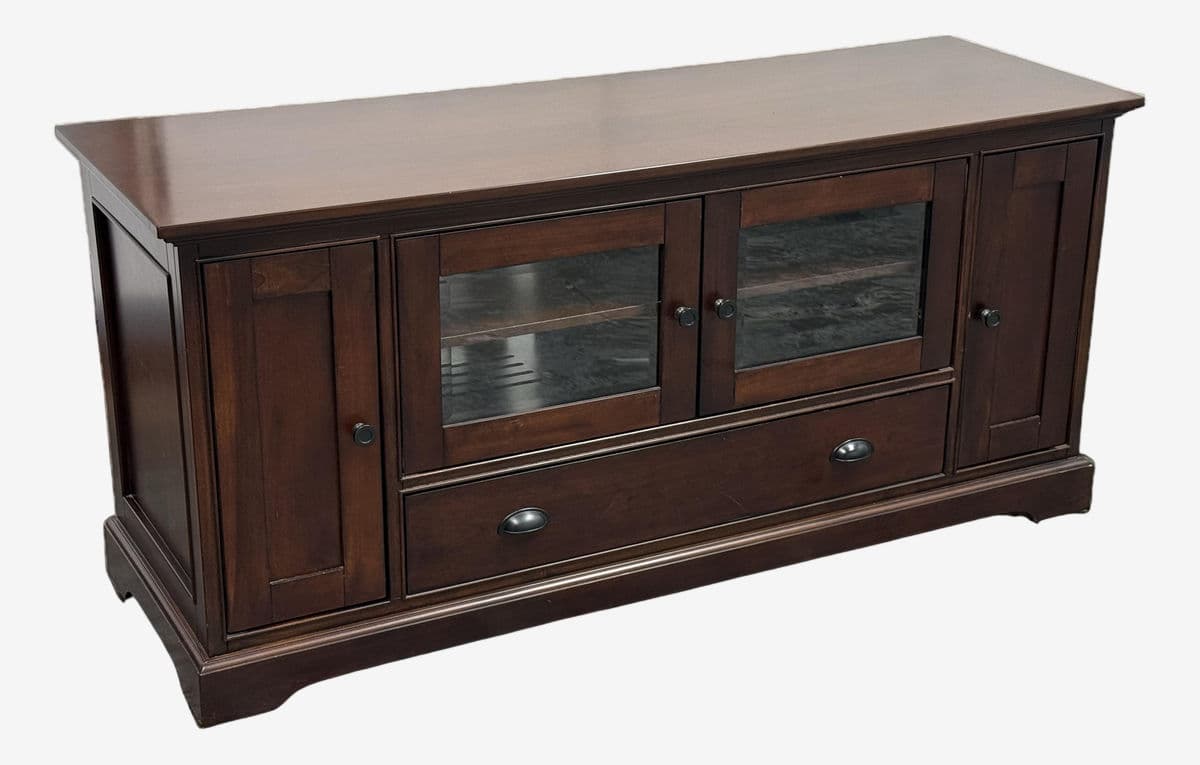 Crosley Furniture Lafayette Mahogany Media Cabinet - Image 1