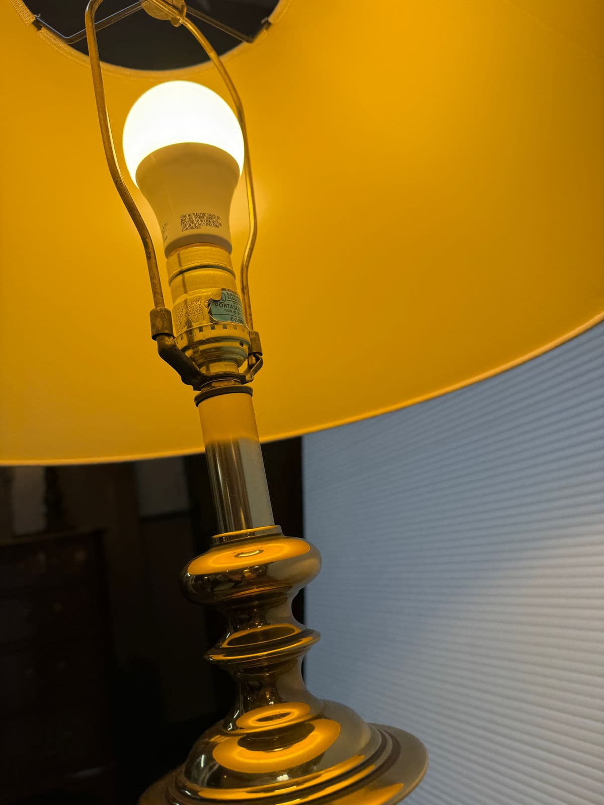 In the Style of Stiffel Table Lamp - Thumbnail 7