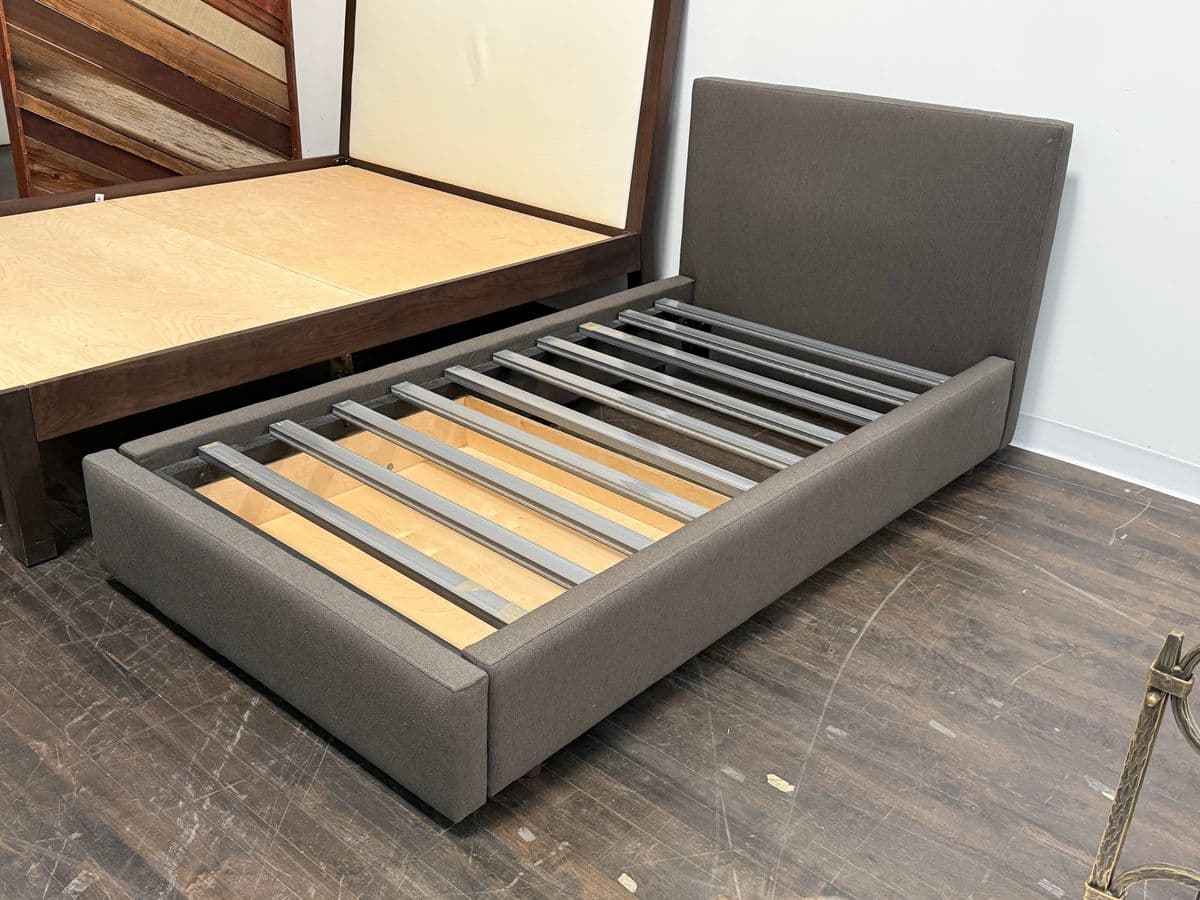 Twin Size Room & Board Wyatt Bed Frame - Thumbnail 13