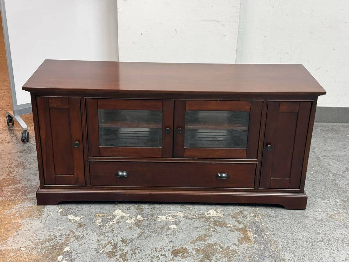 Crosley Furniture Lafayette Mahogany Media Cabinet - Thumbnail 3