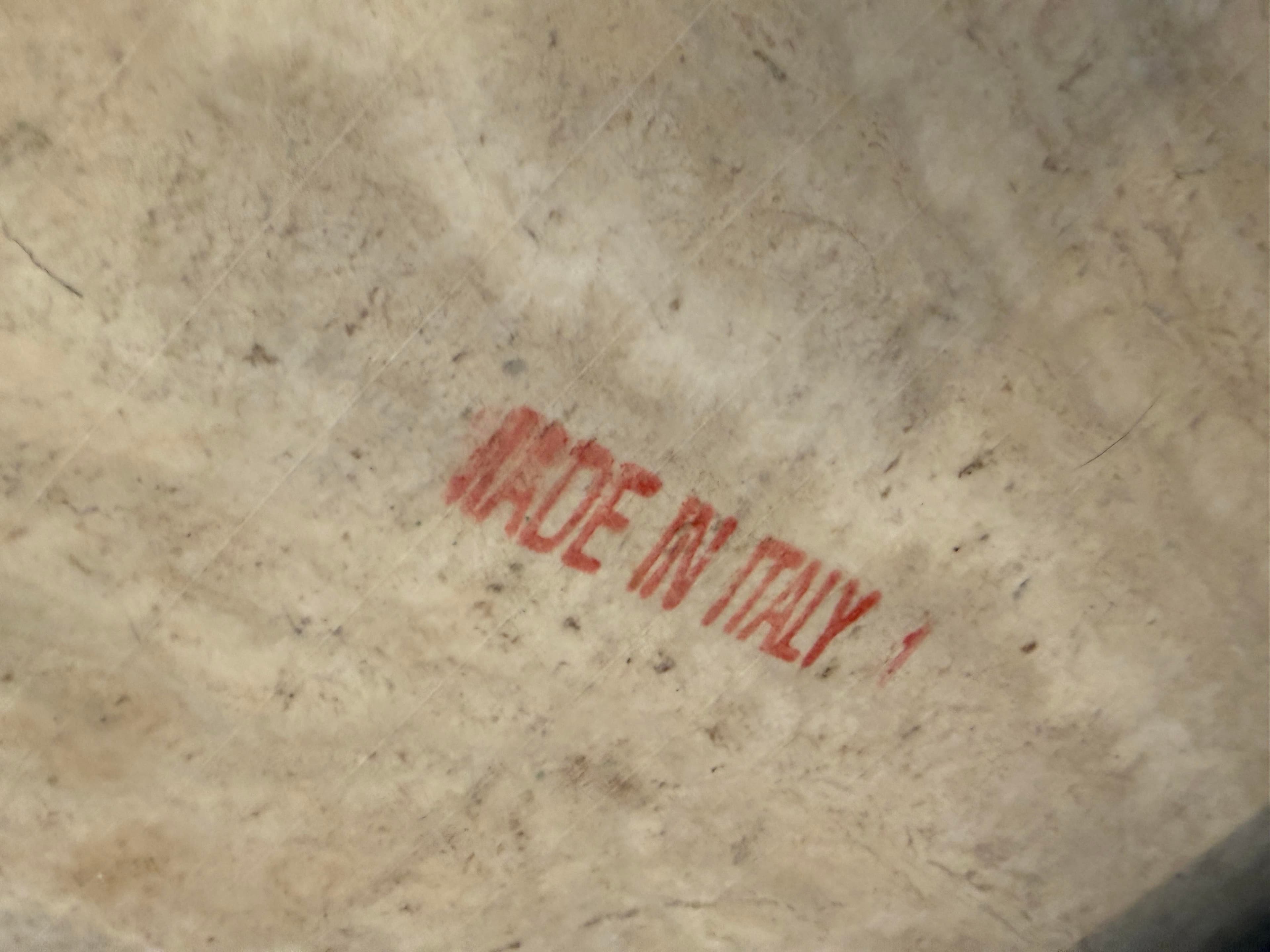 Henredon Italian Travertine + Brass Coffee Table, Circa 1970's - Thumbnail 10