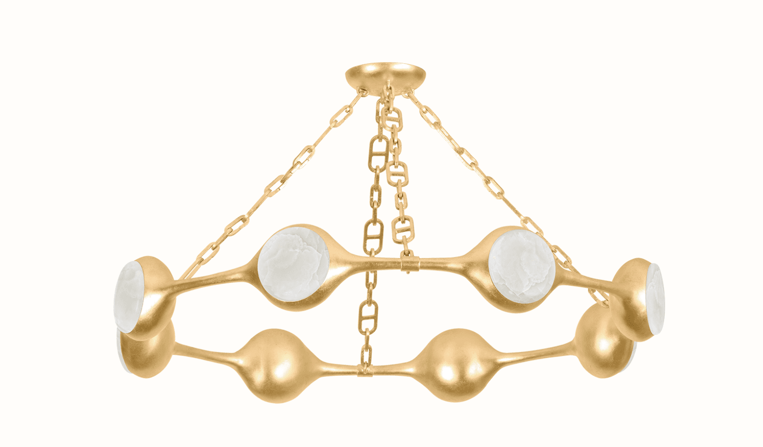 Noz Nozawa for Corbett Lighting Riviere Chandelier - Thumbnail 3